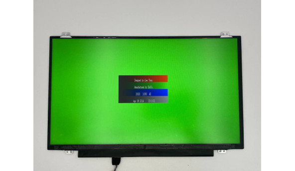 Матрица InnoLux (N140HCA-EAB REV.C1) 14.0" FHD (1920x1080) IPS 30 pin Slim Б/У - 600983