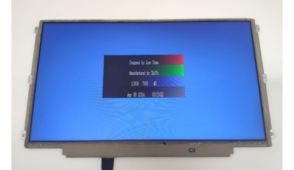 Матриця HB125WX1-100 BOE 12.5" HD 1366x768 LED 30pin(eDp) Б/В - 601018