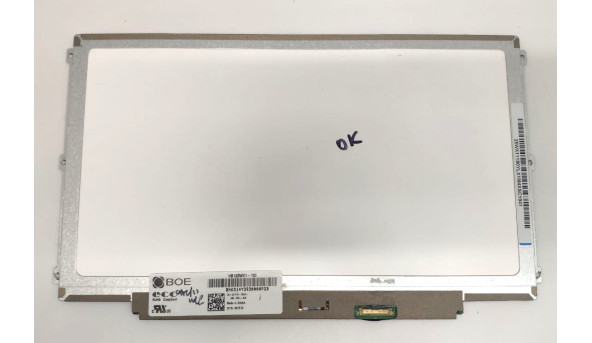 Матрица HB125WX1-100 BOE 12.5" HD 1366x768 LED 30pin(eDp) Б/У - 601021