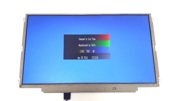 Матрица HB125WX1-100 BOE 12.5" HD 1366x768 LED 30pin(eDp) Б/У - 601021