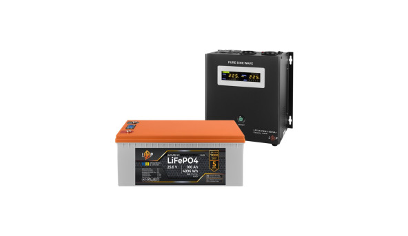 Комплект резервного питания LogicPower W1500 + литиевая (LiFePO4) батарея 4096Wh