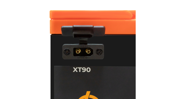 Акумулятор LP LiFePO4 12,8V - 64 Ah (820Wh) (BMS 80A/40А) пластик 2XT90 4USB стартер - 601143