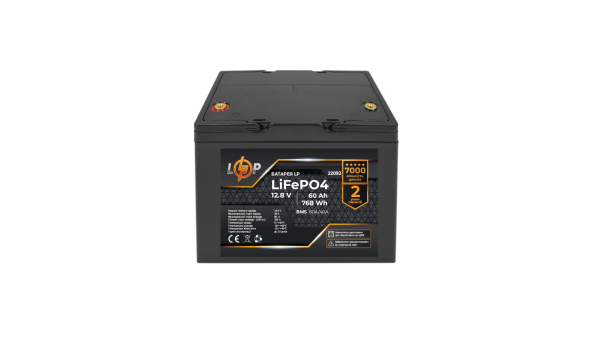 Комплект резервного живлення LogicPower B1500 + літієва (LiFePO4) батарея 768Wh - 601633