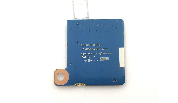 Плата CardReader для ноутубка HP 355 G2 350 G1 6050A2607801 Б/У - 601781