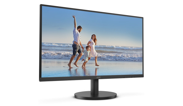TFT 27" AOC 27B3CA2, IPS, 100Hz, 1ms, HDMI, USB-C, USB-hub, колонки, чорний - 601847