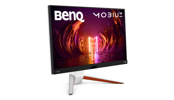 TFT 27" BenQ EX2710U, 4K UHD, IPS, 144Hz, 1 мс, 2хHDMI, DP, USB-hub, HAS, колонки, білий - 601854