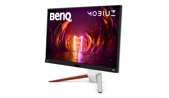 TFT 27" BenQ EX2710U, 4K UHD, IPS, 144Hz, 1 мс, 2хHDMI, DP, USB-hub, HAS, колонки, білий - 601854