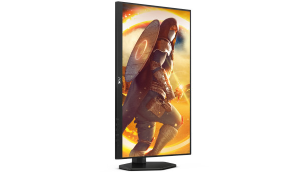 TFT 27" AOC 27G4X, IPS, 180Гц, 1мс, 2xHDMI, DP, HAS, Pivot, колонки, чорний - 601858