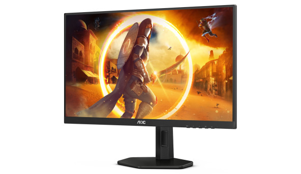 TFT 27" AOC 27G4X, IPS, 180Гц, 1мс, 2xHDMI, DP, HAS, Pivot, колонки, чорний - 601858