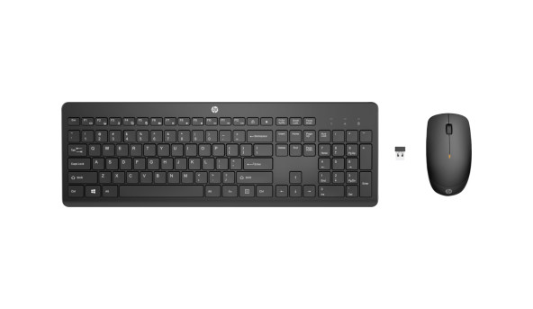 Комплект бездротовий HP 235 мишка і клавіатура Combo, чорний (українська клавіатура)