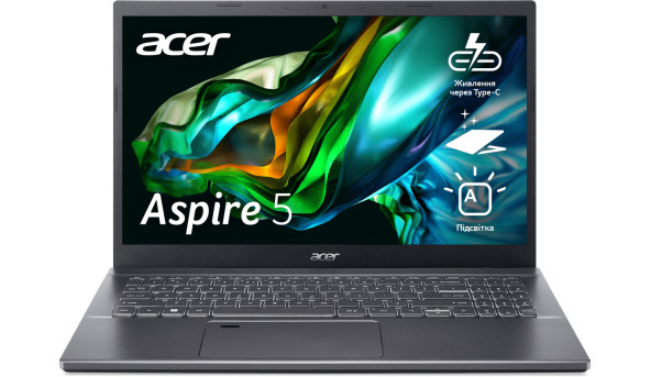 Ультрабук Acer Aspire 5 A515-57 Intel Core i7-1255U 16 RAM 512 SSD [IPS 15.6 FullHD] - ноутбук Б/У