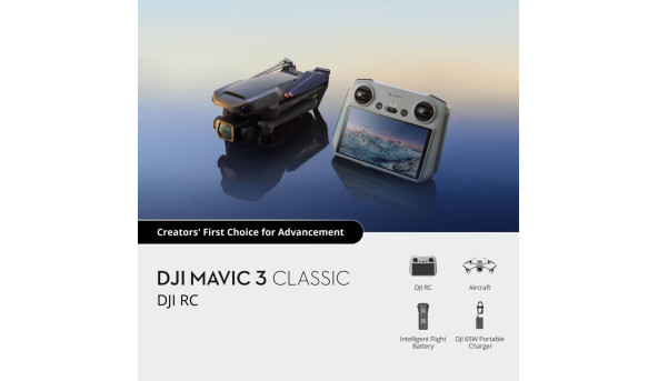 Квадрокоптер DJI Mavic 3 Classic (DJI RC) (CP.MA.00000554.01)