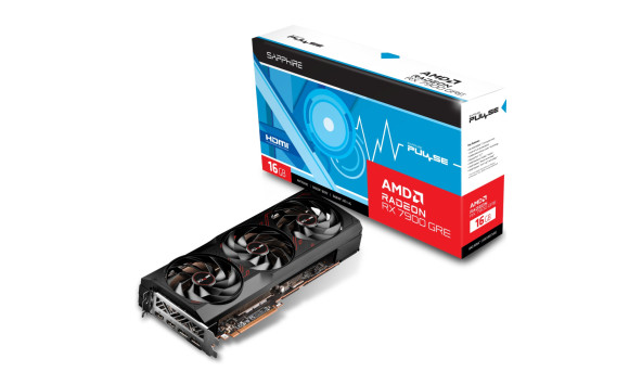 AMD Radeon RX 7900 GRE Sapphire PULSE GAMING OC, 16GB GDDR6, 256 bit, PCI-Express 4.0 x16