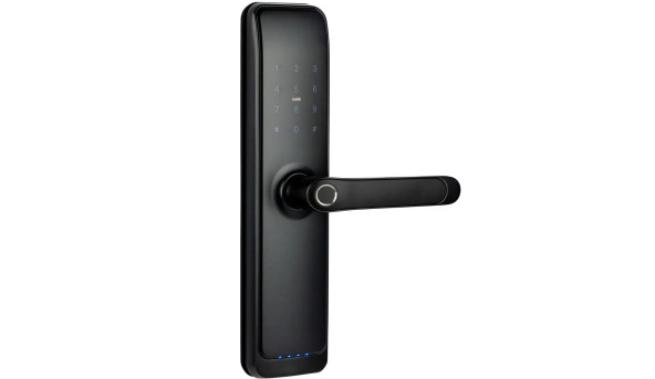 Біометричний смарт замок для дверей PES Husky Bluetooth Black