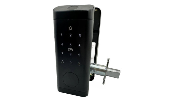 Накладний біометричний замок PES One Black - 602637