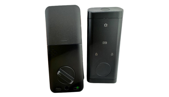 Накладний біометричний замок PES One Black - 602637