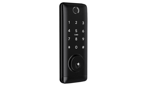 Розумний дверний біометричний замок PES Laki black - 602653