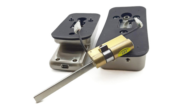 Smart lock PES David нержавіюча сталь - 602675