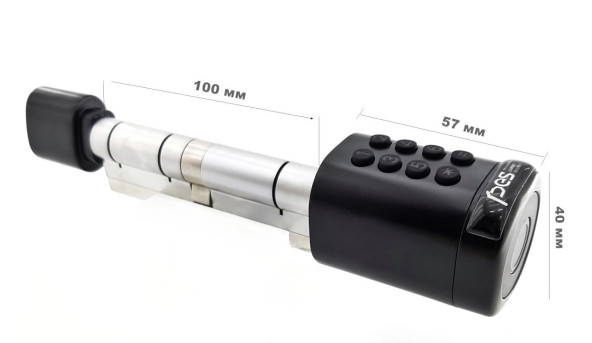 Електронний циліндр PES Cylinder 50х50 мм (60х60 мм) Black - 602690