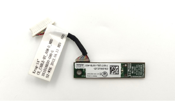 Bluetooth модуль для ноутбука Dell Latitude E6420 E6320 E6520 E4310 E6410 E5520 Precision M4500 CN-0WJCJD BCM92070MD Б/В - 602878