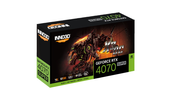 GeForce RTX4070 Super Inno3D X3 OC, 12GB GDDR6X, 192bit, PCI Express