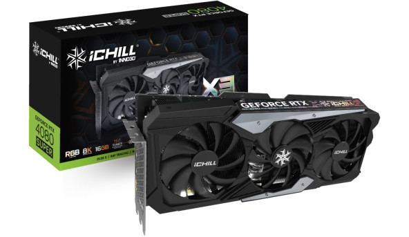 GeForce RTX4080 Super Inno3D iChill X3, 16GB GDDR6X, 256bit, PCI Express - 603083