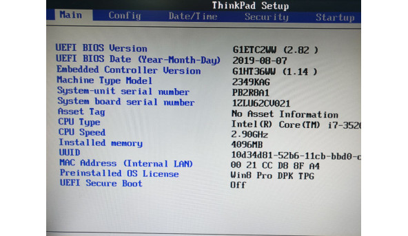 Материнская плата для Lenovo T430 11S0C00283Z Б/У - 603094