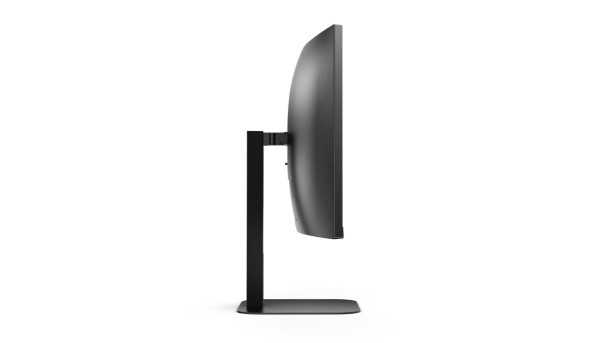 TFT 34" AOC CU34V5C/BK, WQHD, VA, 100Гц, 1 мс, вигнутий, HDMI, DP, USB-C, USB-hub, колонки, чорний - 603231