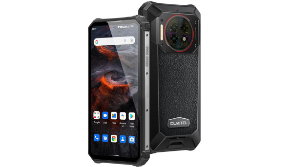 Смартфон Oukitel WP19 pro 6.78”FHD+/8GB/256GB/G99/22000mAh/64+16Мп IR Night Vision/IP69K/NFC/Blac - 603246