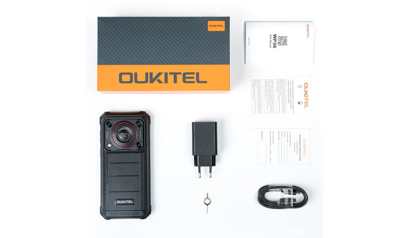 Смартфон Oukitel WP36 6.52" HD /8GB+128GB/ MT8788 /10600mAh /13+5Мп/ IP69K /NFC Black