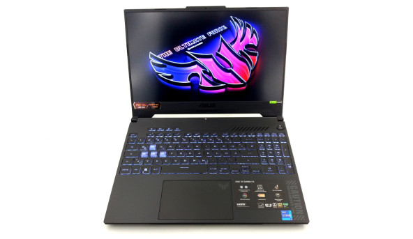 Ігровий ноутбук Asus TUF Gaming F15 FX507 Core I7-12700H 16 RAM 512 SSD GeForce RTX 4050 IPS 15.6 FullHD - Б/В