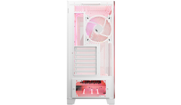 Корпус Modecom VOLCANO SPACE APEX ARGB 4x140mm fans MIDI USB 3.0x2+TYPE-C WHITE без БЖ ATX - 603442