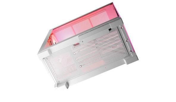 Корпус Modecom VOLCANO SPACE APEX ARGB 4x140mm fans MIDI USB 3.0x2+TYPE-C WHITE без БЖ ATX - 603442