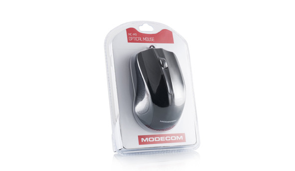 Мишка Modecom MC-M9, 3кн., 1000dpi, чорна - 603443