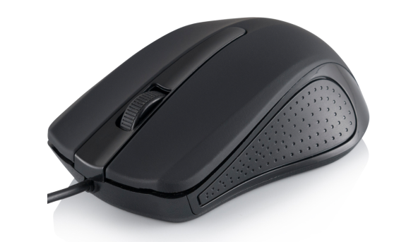Мишка Modecom MC-M9, 3кн., 1000dpi, чорна - 603443