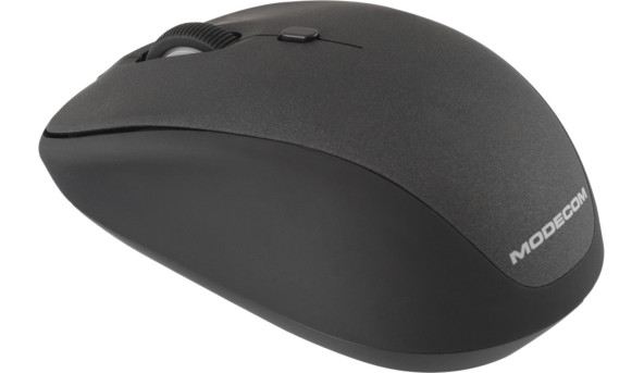 Мишка Modecom MC-WM6, бездротова, 3кн., 1600dpi, нано ресівер, чорна - 603444