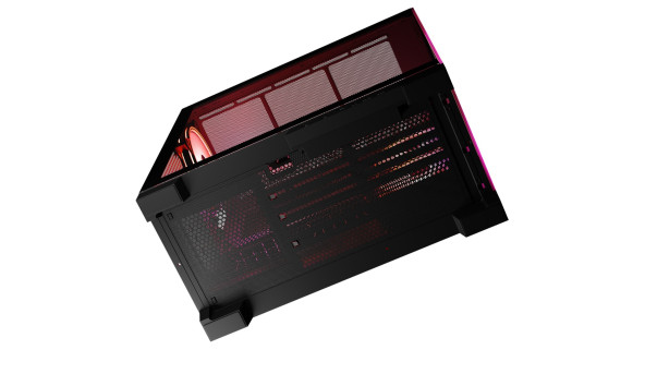 Корпус Modecom VOLCANO SPACE APEX ARGB 4x140mm fans MIDI USB 3.0x2+TYPE-C BLACK без БЖ ATX - 603448