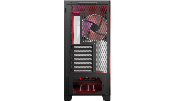 Корпус Modecom VOLCANO SPACE APEX ARGB 4x140mm fans MIDI USB 3.0x2+TYPE-C BLACK без БЖ ATX - 603448