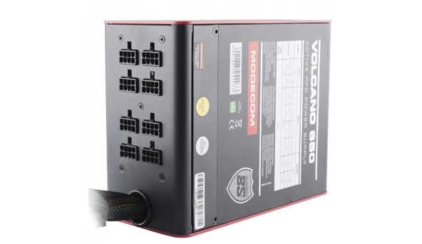 БЖ 650W Modecom VOLCANO 650 BRONZE, 120mm, MODULAR, 80+ Bronze, Retail Box - 603486