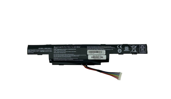 Аккумуляторная батарея для ноутбука Acer AS16B5J Aspire E15 E5-575G 10.8V Black 5200mAh OEM