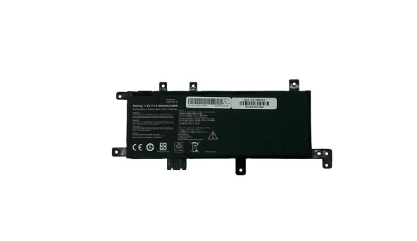 Аккумуляторная батарея для ноутбука Asus C21N1634 X542U 7.4V Black 4700mAh OEM