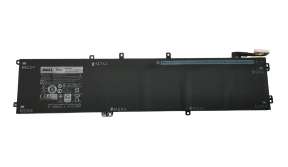 Аккумуляторная батарея для ноутбука Dell 4GVGH XPS 13-9550 11.4V Black 7260mAh Orig
