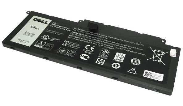 Аккумуляторная батарея для ноутбука Dell F7HVR Inspiron 15-7537 14.8V Black 3900mAh Orig