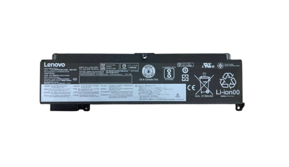 Акумулятор Lenovo 01AV405 ThinkPad T460S 11.4 В Чорний 2310 мАг