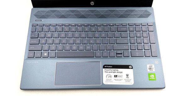 Ігровий ноутбук HP Pavilion 15-cs Core I7-1065G7 16 RAM 128 SSD 1000 HDD GeForce MX250 [IPS 15.6 FullHD] - Б/В - 603819