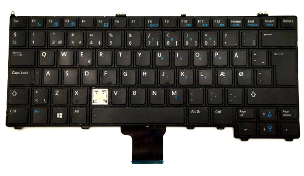 Клавиатура для ноутбука Dell Latitude E7440 E7420 E7240 0WCC9W PK130VM1A16 Б/У