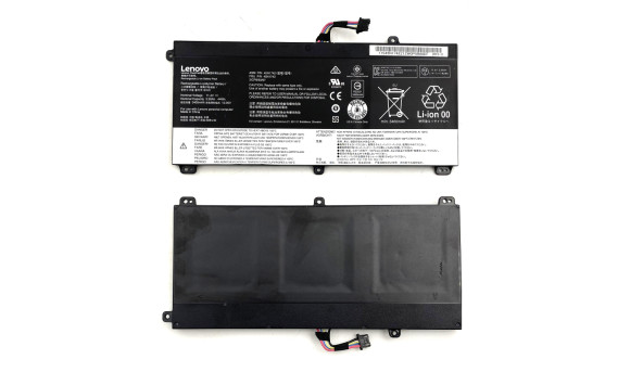 Аккумулятор батарея для ноутбука Lenovo Thinkpad T550 45N1743 11.4V 3460mAh Б/У - износ 10-15%