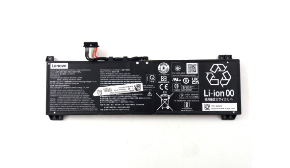 Батарея Lenovo IdeaPad Gaming 3-15ARH7 L21C3PC0 11.52V 3820mAh Б/У - знос 10-15%