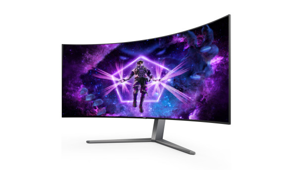 TFT 44.5" AOC AG456UCZD, OLED WQHD, 240Hz, 0,3ms, 2xHDMI, DP, USB-C, USB-hub, HAS, чорной - 604302