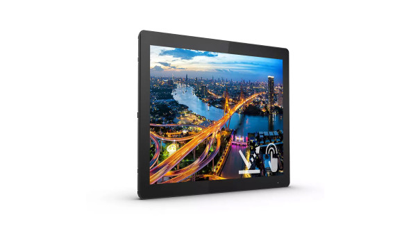 TFT 15" Philips 152B1TFL, сенсорний, Open Frame, 5:4, 1024x768, 75Hz, 450кд/м², VGA, DVI-D, HDMI, - 604341